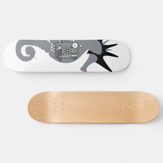 Seepferd Knight Skateboard Deck (Horizontal)