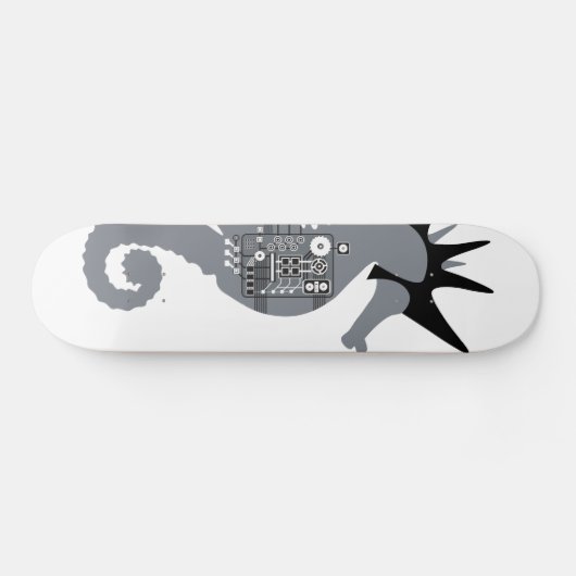 Seepferd Knight Skateboard Deck (Horizontal)