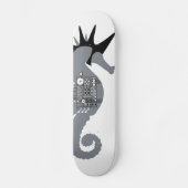 Seepferd Knight Skateboard Deck (Vorderseite)