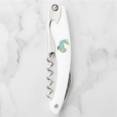 Seepferd-Korkenzieher Kellnermesser (Vorderseite)