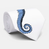 Seepferd-Krawatte Krawatte (Gerollt)