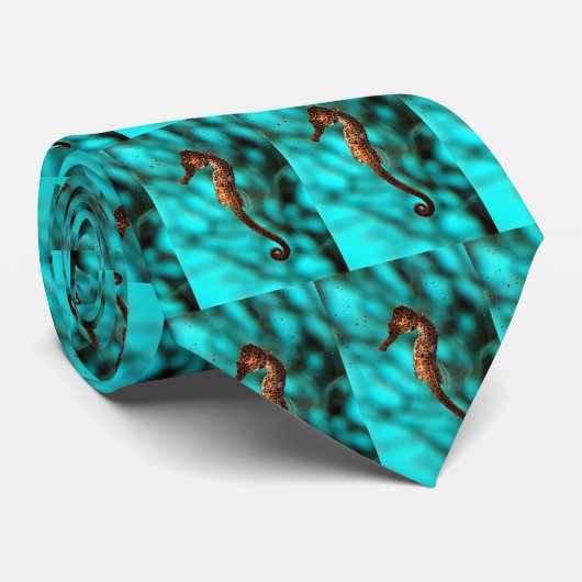 Seepferd-Krawatte Krawatte (Gerollt)