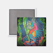 Seepferd Kühlschrank Magnet (Vorderseite/Rückseite)