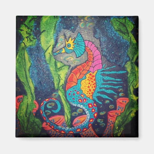Seepferd Kühlschrank Magnet (Vorne)