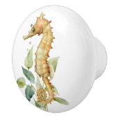 Seepferd KUNST, STRAND, KÜSTENMEERLEBEN Keramikknauf (Rechts)