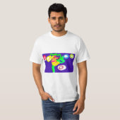 Seepferd Kunstkönig T-Shirt (Vorne ganz)