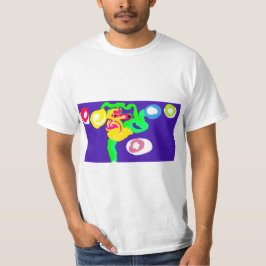 Seepferd Kunstkönig T-Shirt