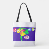 Seepferd Kunstkönig Tasche (Rückseite)