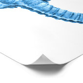 Seepferd Küstenmeer Poster (Ecke)