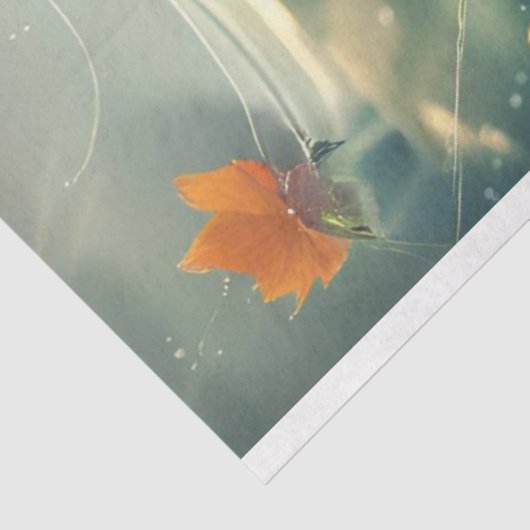 Seepferd Lebhaft gefärbt im Ozean Decoupage Seidenpapier (Ausschnitt)