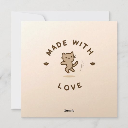 Seepferd-Liebe-Karte Feiertagskarte (Rückseite)