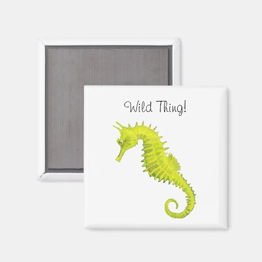 Seepferd Magnet (Vorderseite/Rückseite)