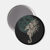 Seepferd Magnet (Vorderseite/Rückseite)