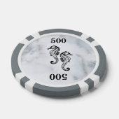 Seepferd Marble Pokerchips (Einzeln)