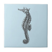 "SEEPFERD" MEERESWELT KERAMIK TILE FLIESE (Vorderseite)