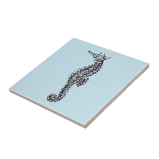 "SEEPFERD" MEERESWELT KERAMIK TILE FLIESE (Seite)