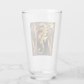 Seepferd Metal Art Glas (Rückseite)