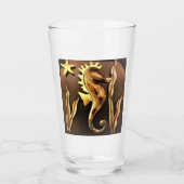 Seepferd Metal Art Glas (Vorderseite)