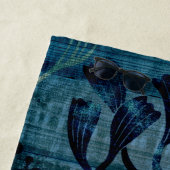 Seepferd - Mischmedien Strandtuch (Beispiel)