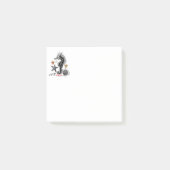 SEEPFERD MIT STARFISH POST-IT KLEBEZETTEL (Vorderseite)