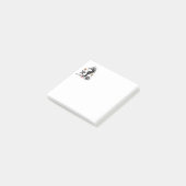 SEEPFERD MIT STARFISH POST-IT KLEBEZETTEL (angewinkelt)