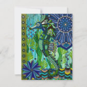 Seepferd Mitteilungskarte (Vorderseite)