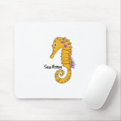 Seepferd Mousepad (Mit Mouse)