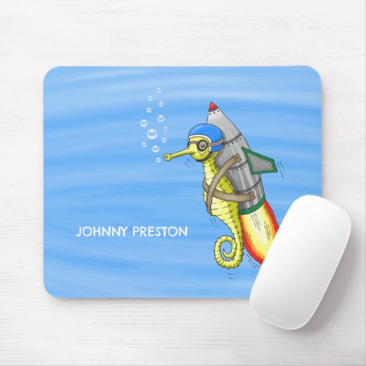 Seepferd Mousepad (Mit Mouse)