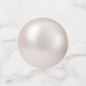 Seepferd, Muschel, Sterne auf marineblau-weißem Ti Konfetti (Klein Vorderseite)