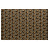 Seepferd Muster in Kupferfarben Stoff (Yard (91,4 cm))