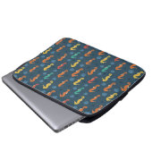Seepferd Muster Laptopschutzhülle (Vorne Knopf)