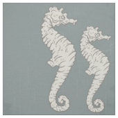 Seepferd Nautic Pattern Stoff (Muster)