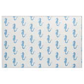 Seepferd nautische Küste Meer blau Stoff (Fat Quarter (45,7 x 55,9 cm))