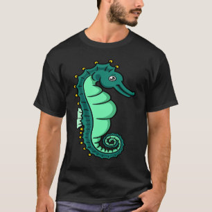 Seepferd Niedliches Wassermeer Tierfisch Hippocamp T-Shirt