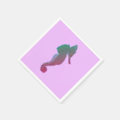 Seepferd, Ocean Life, Vector Art Cocktail Napkin Serviette (Ecke)