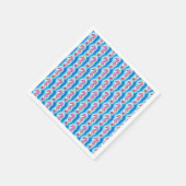 Seepferd Paper Napkin Serviette (Ecke)