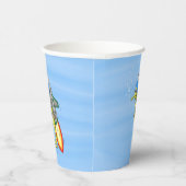 Seepferd Pappbecher (Rechts)