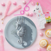 Seepferd Pappteller (Party)