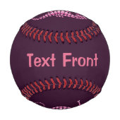 Seepferd Pink Baseball (Vorderseite)