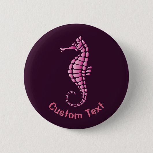 Seepferd Pink Button (Vorderseite)