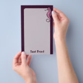 Seepferd Pink Flyer (Handgriff)