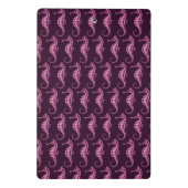 Seepferd Pink Mini Klemmbrett (Rückseite)