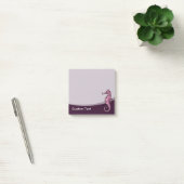 Seepferd Pink Post-it Klebezettel (Büro)