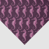 Seepferd Pink Seidenpapier (Ausschnitt)