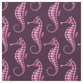 Seepferd Pink Stoff (Nahaufnahme)