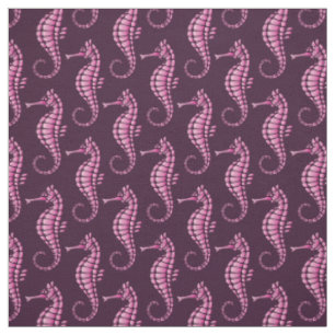 Seepferd Pink Stoff