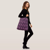 Seepferd Pink Tragetaschen Mit Langen Trägern (Am Model)
