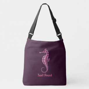 Seepferd Pink Tragetaschen Mit Langen Trägern