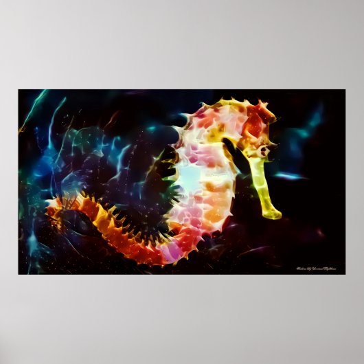 Seepferd Poster (Vorne)