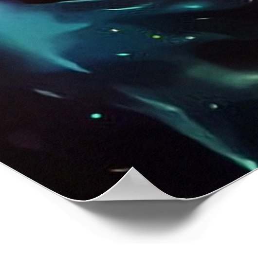 Seepferd Poster (Ecke)